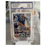 2023 Topps FS Cal Raleigh Rookie Card Graded 10