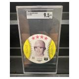 1976 Pete Rose Orbaker's Discs Graded SGC 9.5
