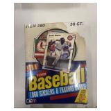 1988 Fleer Baseball Cards Sealed Wax Box