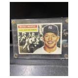 1956 Topps Mickey Mantle Unauthenitcated Raw