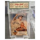 Babe Ruth Wheaties Card Graded Gem Mint 10