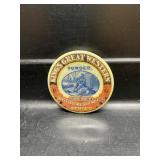 King's Great Western Powder Xenia OH Badge Button