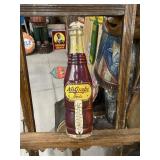 Vintage Clean Nugrape Metal Thermometer Soda Cola