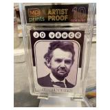 JD Vance JD ABE LINCOLN Graded 10 Card