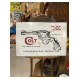 RARE COLT Firearms Large Painted Metal Sign