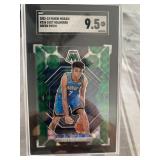 Chet Homlgren Green Prizm Rookie Card Graded 9.5