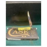 Case XX Yellow Texas Toothpick Pocket Knife w/Box