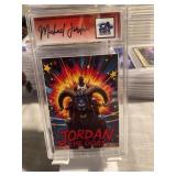 Michael Jordan THE GOAT Riding Slabbed Card