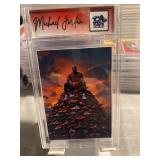 Michael Jordan Mountain Of Nike Air Shoes Card Sla