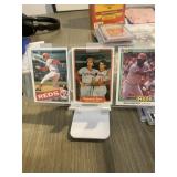 Cincinnati Reds Three Sleeve Cards Bench/Seaver Gr