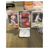 Vintage Pete Rose Reds Cards 3 Sleeved
