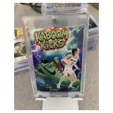 Caitlin Clark KABOOM KICKS Kobe's Grinch Shoe Card