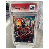MIchael Jordan Downtown Pixel Slabbed Card