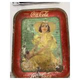 Vintage Original Metal Coca-Cola Tray