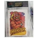 Hulk Hogan Hulkster Wrestling Card Graded 10