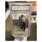 2002 UD SP Tiger Woods # 56 Graded 10