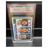 1982 Topps Cal Ripken RARE Blank Back RC Graded 10
