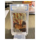 Donald Trump Ace of Spades Gold card Graded 10