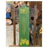 Vintage John Deere Unusual Plastic Thermometer