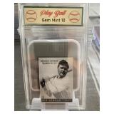 Babe Ruth 1933 Goudey Print Plate Card Graded 10