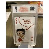 Betty Boop Deuce of Diamonds Graded 10