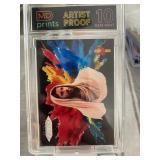 Jesus Christ Dark Colorbust Card Graded 10