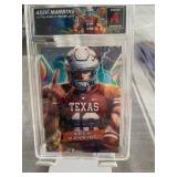 Arch Manning Texas Rookie Card Slabbed-Hook Em Hor
