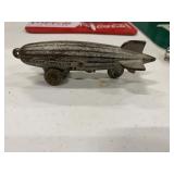 Vintage Graf Zeppelin Cast Iron Toy Blimp