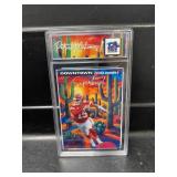 Patrick Mahomes Downtown Super Bowl Slabbed Card