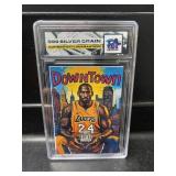 Kobe Bryant Downtown Slabbed w/.999 Grain Silver