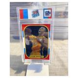 Kobe Bryant RATED ROOKIE Slabbed Card-Pulling Jers