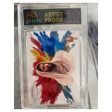Jesus Christ Colorburst Card Graded 10