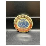King's Great Western Powder Xenia OH Badge Button