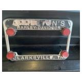 Vintage Harley Davidson License Plate Frame