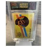 The WEEKND 1960 Topps Style Card Graded 10
