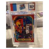 Kobe Vs. Jordan Rared Rookie Slabbed Card