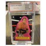 1985 WWF Brutus Beefcake Sticker Card Graded 10