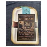 Bull Durham NEW OLD STOCK TOBACCO Store SIGN