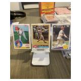 Cincinnati Reds Three Sleeve Cards Bench Rose Leib