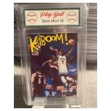 Anthony Edwards KABOOM! Card Graded 10