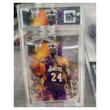 Kobe Bryant Color Burst Slabbed Card