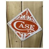 Case Knives Painted Metal Sign