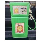 1970's RARE SHELL Gas Pump Bank Works HG TOYS