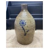 Primitive Stoneware Jug Beautiful Glaze Bee Sting