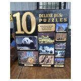 10 Deluxe Jigsaw Puzzles In Box