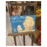 Marilyn Monroe Vintage Metal Shampoo Sign