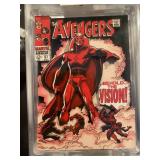 The Avengers Comic Book #57 3-D Slabbed Card