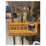 AC Delco Porcelain Sign