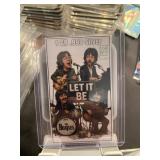 The Beatles Let it Be Card w/ 1 Grain Silver Bar