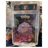 Pokemon Koffing Card #109 Graded A
